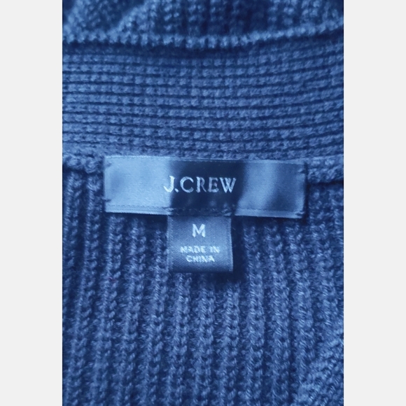 J.Crew V-neck cotton-cashmere cardigan sweater - Picture 9 of 11
